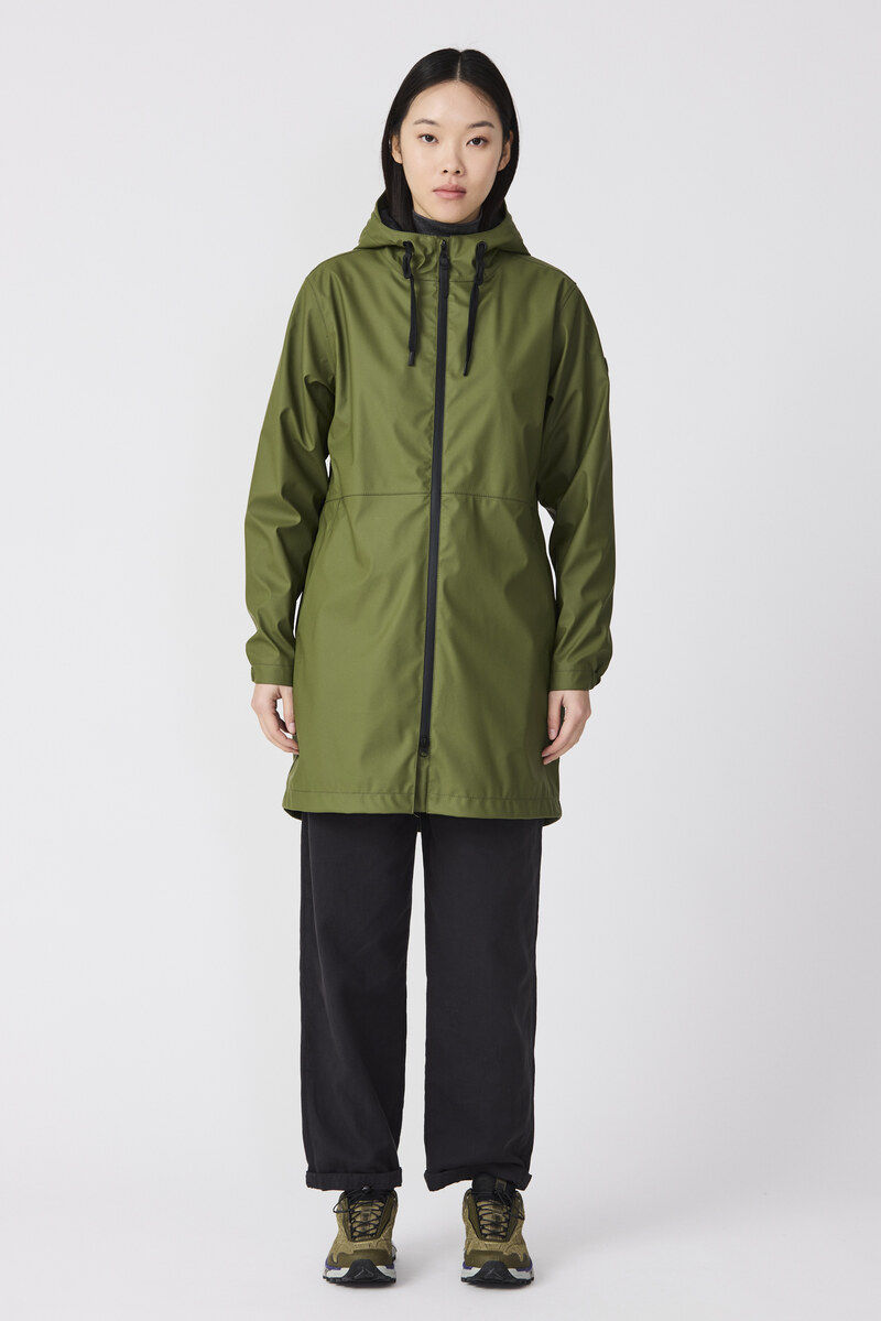 GABARDINA VAND COLOR VERDE 2